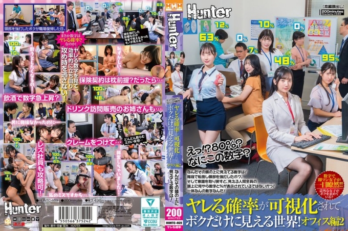 HUNTC-469 这些数字是什么？只有我能看到被干概率的世界！办公室版2
