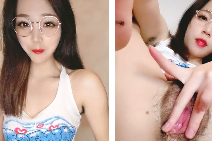 眼镜红唇小姐姐新人诱惑