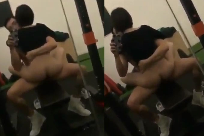 你女朋友有没有去健身房啊