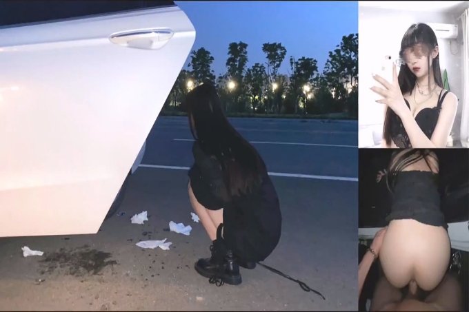 大神周末约炮极品身材的美女模特先玩车震再回酒店啪啪绝对爽歪歪